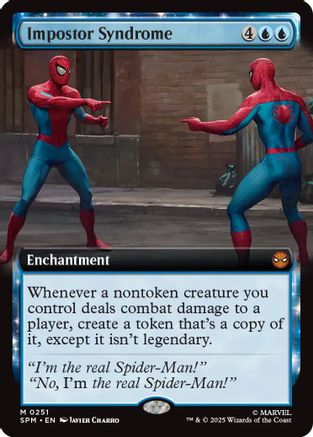 Impostor Syndrome (Extended Art) (SPM-251) - Marvel's Spider-Man - Magic The Gathering