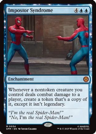 FOIL Impostor Syndrome (SPM-034) - Marvel's Spider-Man - Magic The Gathering
