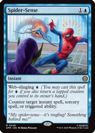 Spider-Sense (SPM-046) - Marvel's Spider-Man - Magic The Gathering