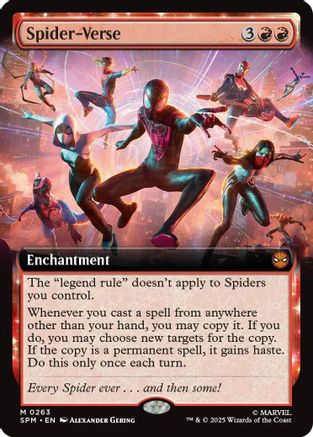 Spider-Verse (Extended Art) (SPM-263) - Marvel's Spider-Man - Magic The Gathering