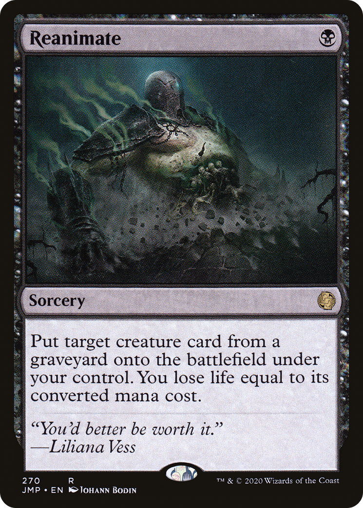 Reanimate (JMP-270) - Jumpstart - Magic The Gathering