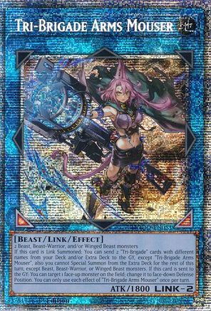 STARLIGHT RARE Tri-Brigade Arms Mouser (Starlight Rare) (DOOD-EN051) - Doom of Dimensions 1st Edition