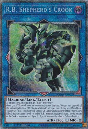 STARLIGHT RARE R.B. Shepherd's Crook (Starlight Rare) (DOOD-EN093) - Doom of Dimensions 1st Edition