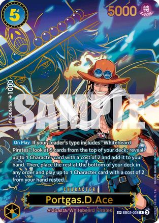 Portgas.D.Ace - EB02-028 SP EB02-028 