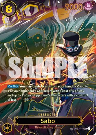 Sabo - OP07-118 SP OP07-118 