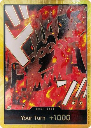 FOIL DON!! Card (Dragon) (Gold) - Premium Booster -The Best- Vol. 2 One Piece