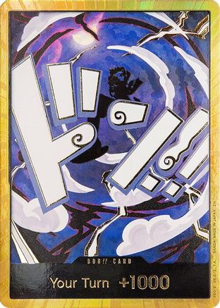 FOIL DON!! Card (GEAR5 Luffy) (Gold) - Premium Booster -The Best- Vol. 2 One Piece