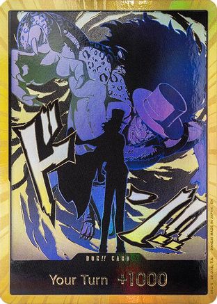 FOIL DON!! Card (Rob Lucci) (Gold) - Premium Booster -The Best- Vol. 2 One Piece