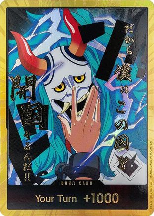 FOIL DON!! Card (Yamato) (Gold) - Premium Booster -The Best- Vol. 2 One Piece