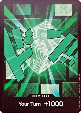 FOIL DON!! Card (Lim) - Premium Booster -The Best- Vol. 2 One Piece