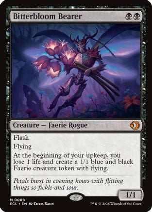 Bitterbloom Bearer (ECL-088) - Lorwyn Eclipsed - Magic The Gathering