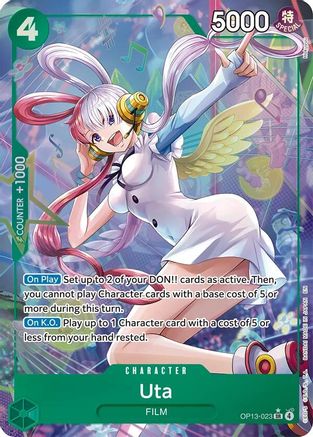 Uta Alternate Art OP13-023 