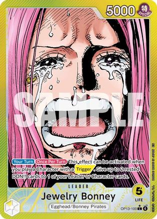 Jewelry Bonney 100 Alternate Art OP13-100 