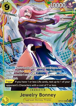 Jewelry Bonney 108 Alternate Art OP13-108 