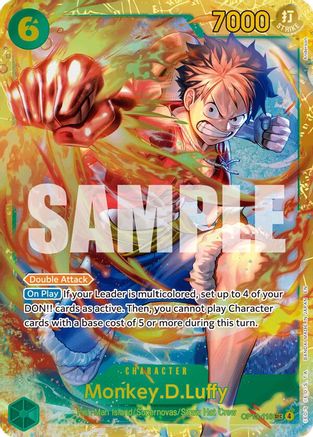 Monkey.D.Luffy 118 SP OP13-118 