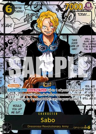 Sabo 120 Manga OP13-120 