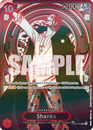 Shanks - OP09-004 SP Silver OP09-004 