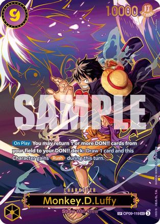 Monkey.D.Luffy - OP09-119 SP OP09-119 