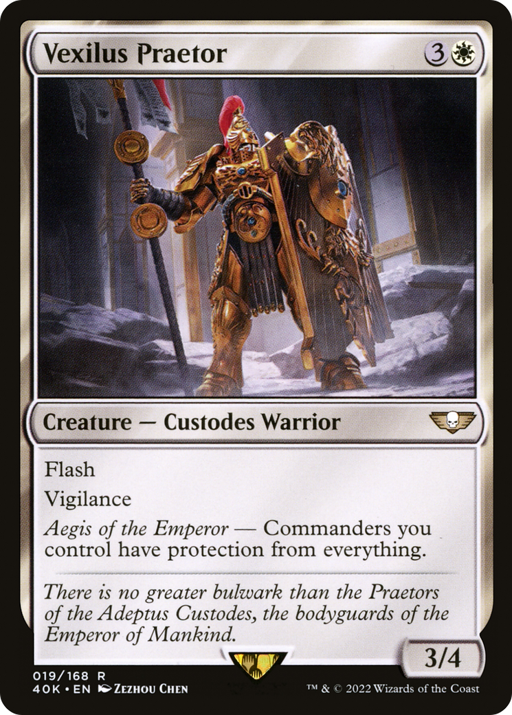 Vexilus Praetor (40K-019) - Warhammer 40,000 Commander - Magic The Gathering