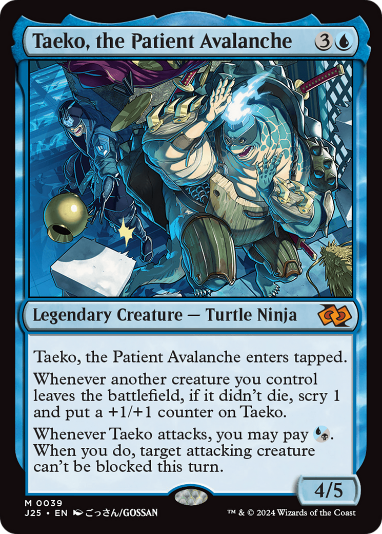 Taeko, the Patient Avalanche (J25-039) - Foundations Jumpstart - Magic The Gathering