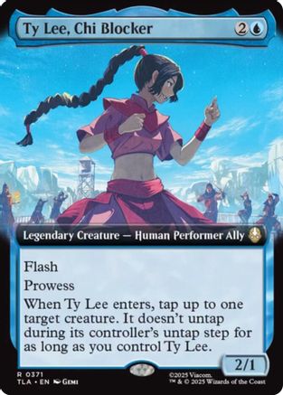FOIL Ty Lee, Chi Blocker (Extended Art) (TLA-371) - Avatar: The Last Airbender - Magic The Gathering