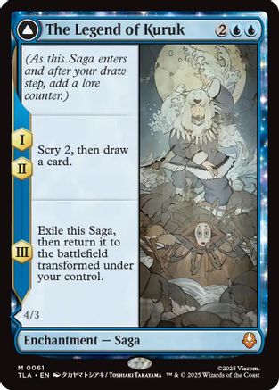 FOIL The Legend of Kuruk (TLA-061) - Avatar: The Last Airbender - Magic The Gathering