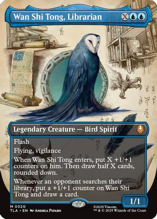 Wan Shi Tong, Librarian (Borderless) (TLA-320) - Avatar: The Last Airbender - Magic The Gathering