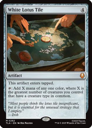 White Lotus Tile (TLA-262) - Avatar: The Last Airbender - Magic The Gathering