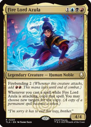 FOIL Fire Lord Azula (TLA-220) - Avatar: The Last Airbender - Magic The Gathering