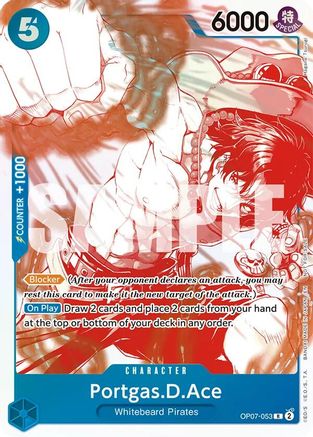 Portgas.D.Ace - OP07-053 (3rd Anniversary Treasure Campaign Pack) (OP07-053) - One Piece Promotion Cards One Piece