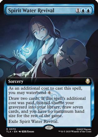 Spirit Water Revival (Extended Art) (TLA-370) - Avatar: The Last Airbender - Magic The Gathering