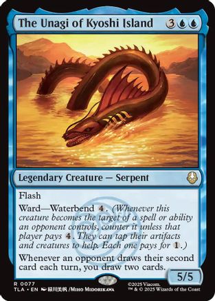 The Unagi of Kyoshi Island (TLA-077) - Avatar: The Last Airbender - Magic The Gathering