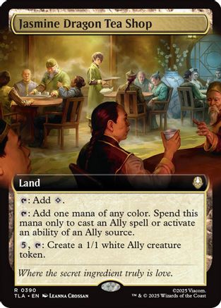 Jasmine Dragon Tea Shop (Extended Art) (TLA-390) - Avatar: The Last Airbender - Magic The Gathering