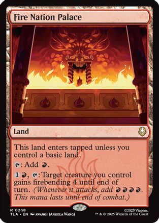 Fire Nation Palace (TLA-268) - Avatar: The Last Airbender - Magic The Gathering