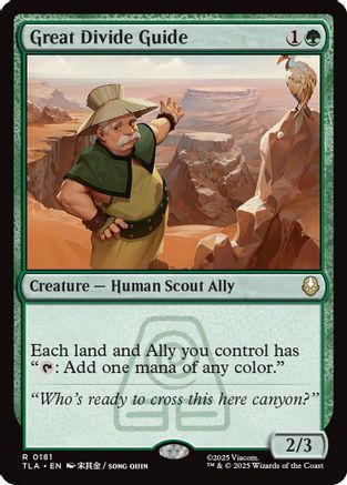 FOIL Great Divide Guide (TLA-181) - Avatar: The Last Airbender - Magic The Gathering