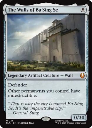 FOIL The Walls of Ba Sing Se (TLA-261) - Avatar: The Last Airbender - Magic The Gathering