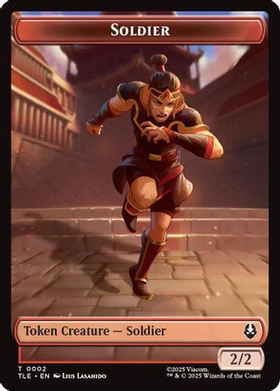 Soldier (0002) (TLA-002) - Avatar: The Last Airbender - Magic The Gathering