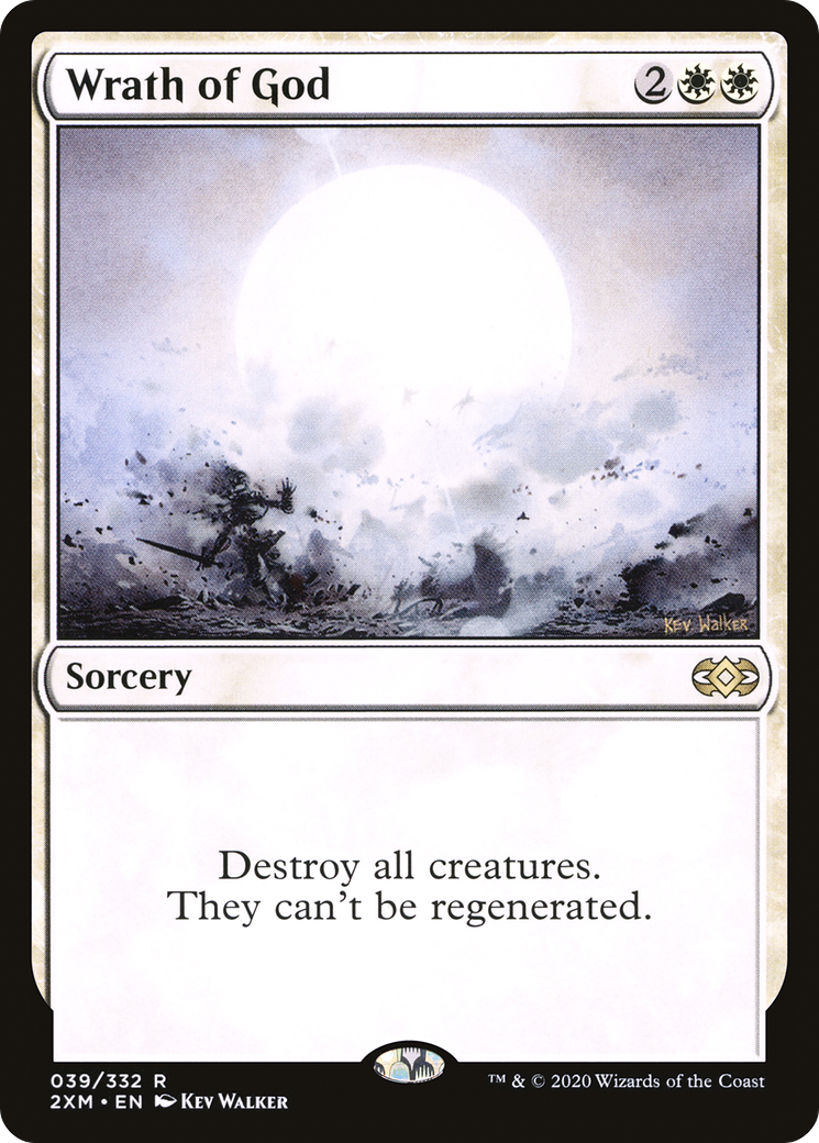 FOIL Wrath of God (2XM-039) - Double Masters - Magic The Gathering