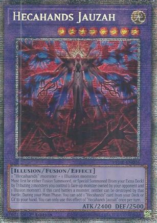 STARLIGHT RARE Hecahands Jauzah (Starlight Rare) (PHRE-EN006) - Phantom Revenge 1st Edition