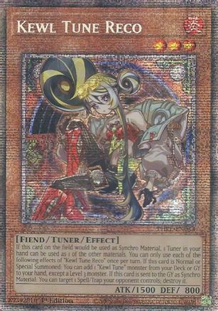 STARLIGHT RARE Kewl Tune Reco (Starlight Rare) (PHRE-EN033) - Phantom Revenge 1st Edition