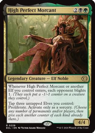 High Perfect Morcant (ECL-229) - Lorwyn Eclipsed - Magic The Gathering