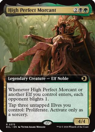 High Perfect Morcant (Extended Art) (ECL-373) - Lorwyn Eclipsed - Magic The Gathering