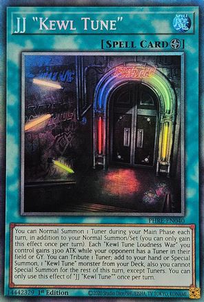COLLECTOR'S RARE JJ "Kewl Tune" (CR) (PHRE-EN040) - Phantom Revenge 1st Edition