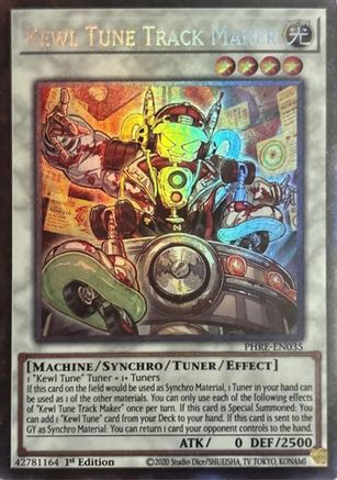 COLLECTOR'S RARE Kewl Tune Track Maker (CR) (PHRE-EN035) - Phantom Revenge 1st Edition