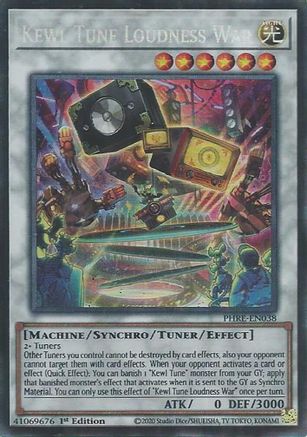 COLLECTOR'S RARE Kewl Tune Loudness War (CR) (PHRE-EN038) - Phantom Revenge 1st Edition