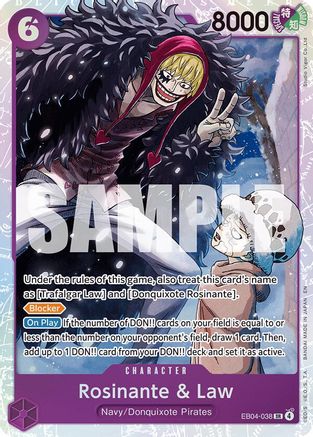 Rosinante & Law (EB04-038) - The Azure Sea's Seven