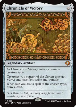 Chronicle of Victory (ECL-253) - Lorwyn Eclipsed - Magic The Gathering