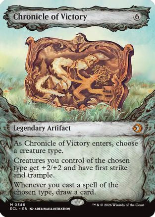 Chronicle of Victory (Showcase) (ECL-346) - Lorwyn Eclipsed - Magic The Gathering