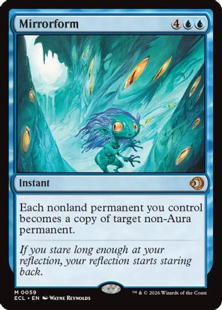 Mirrorform (ECL-059) - Lorwyn Eclipsed - Magic The Gathering