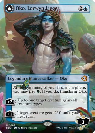Oko, Lorwyn Liege (Borderless) (ECL-287) - Lorwyn Eclipsed - Magic The Gathering